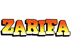 Zarifa sunset logo