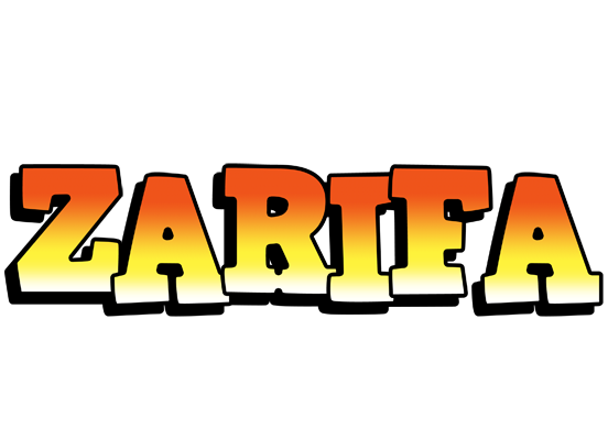 Zarifa sunset logo
