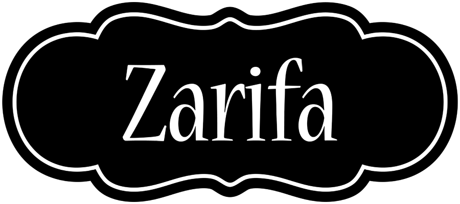 Zarifa welcome logo