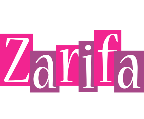 Zarifa whine logo