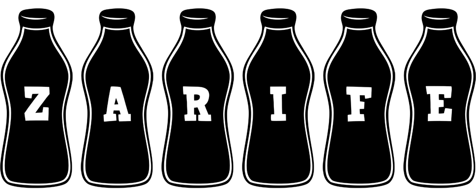 Zarife bottle logo