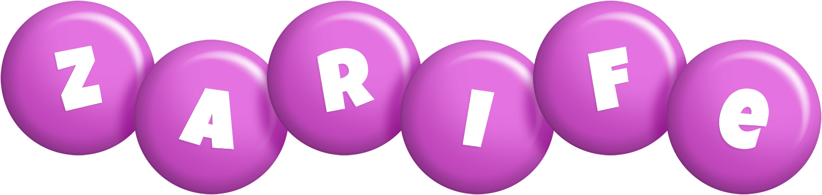 Zarife candy-purple logo