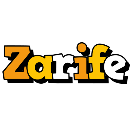 Zarife cartoon logo