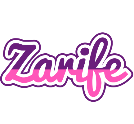 Zarife cheerful logo