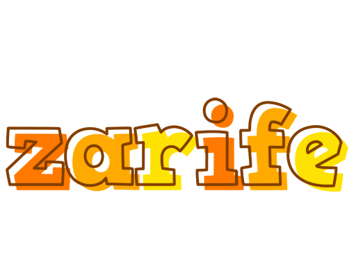 Zarife desert logo