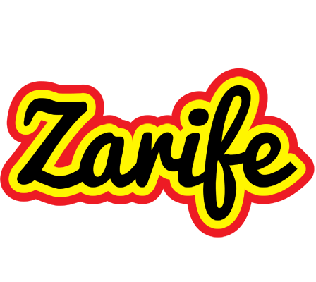 Zarife flaming logo