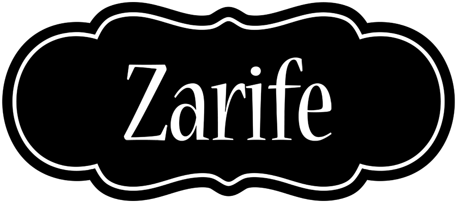 Zarife welcome logo