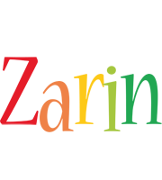 Zarin birthday logo