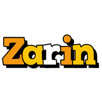 Zarin cartoon logo