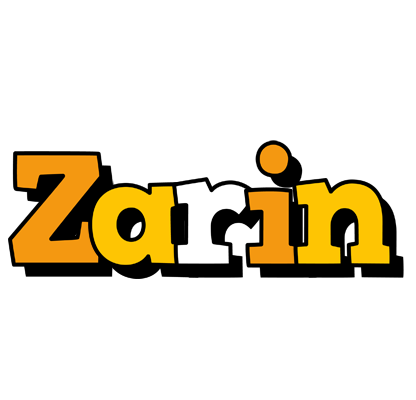 Zarin cartoon logo