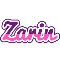 Zarin cheerful logo