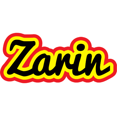 Zarin flaming logo