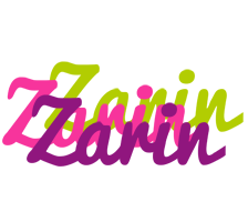 Zarin flowers logo