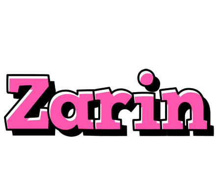 Zarin girlish logo