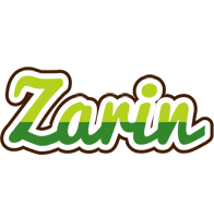 Zarin golfing logo