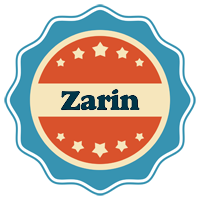 Zarin labels logo