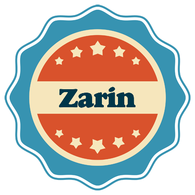 Zarin labels logo