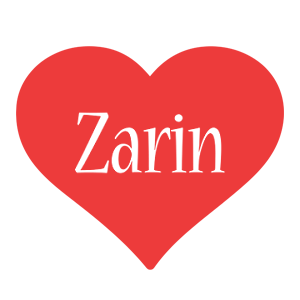 Zarin love logo