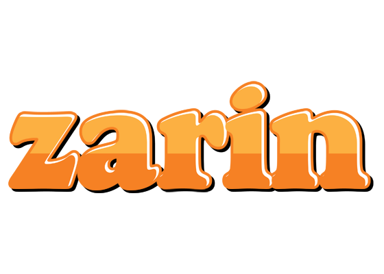 Zarin orange logo