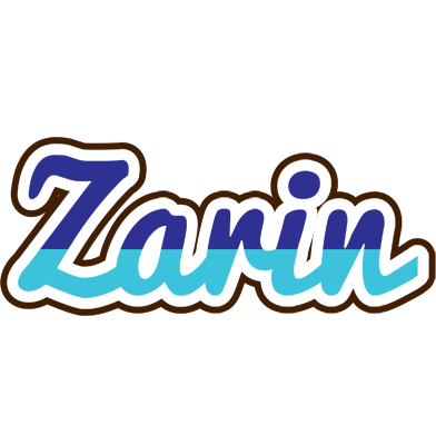 Zarin raining logo