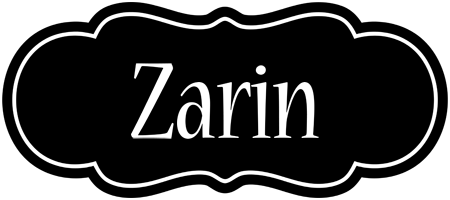 Zarin welcome logo