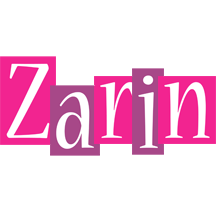 Zarin whine logo