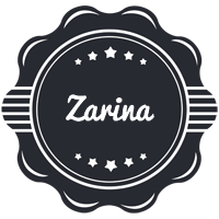Zarina badge logo