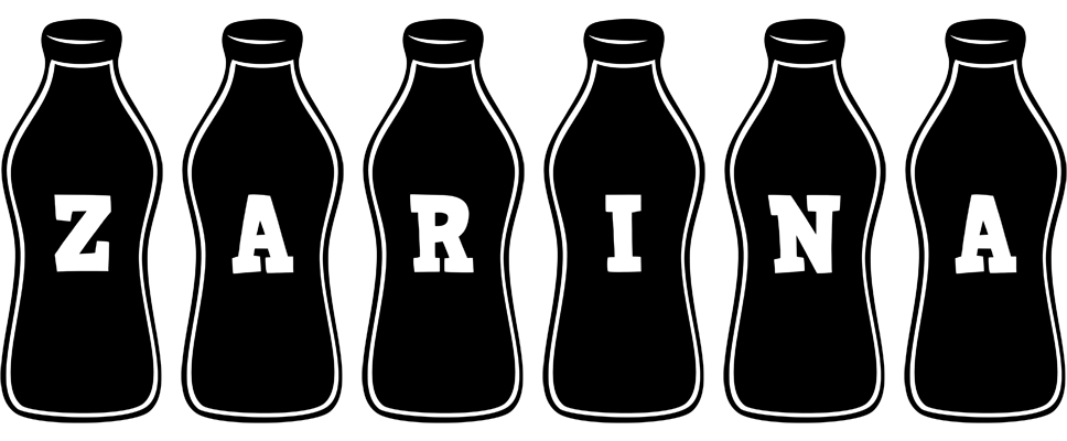 Zarina bottle logo