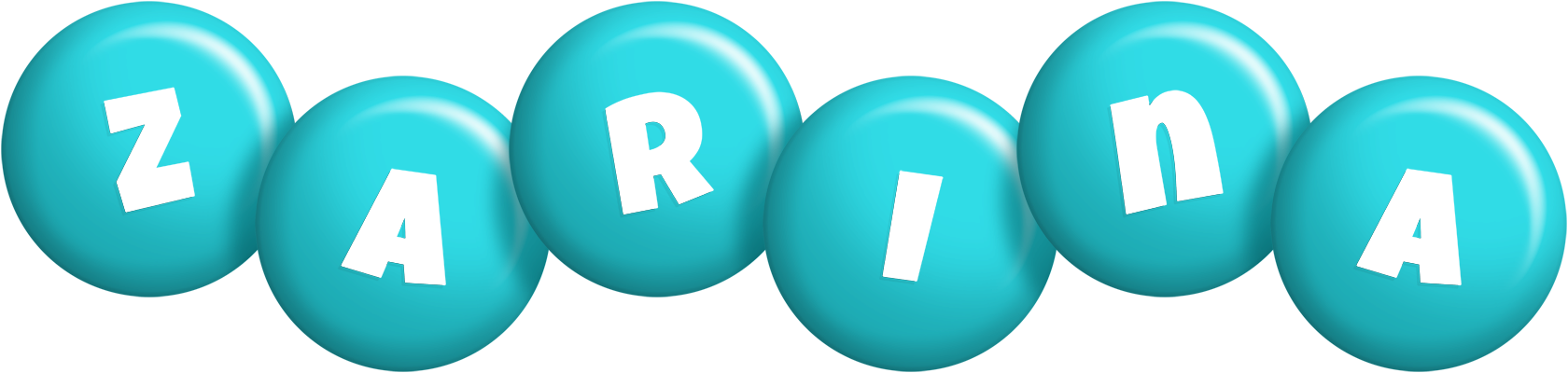 Zarina candy-azur logo
