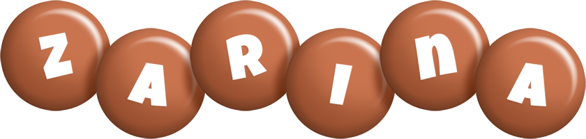 Zarina candy-brown logo