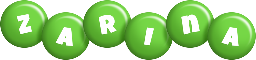 Zarina candy-green logo