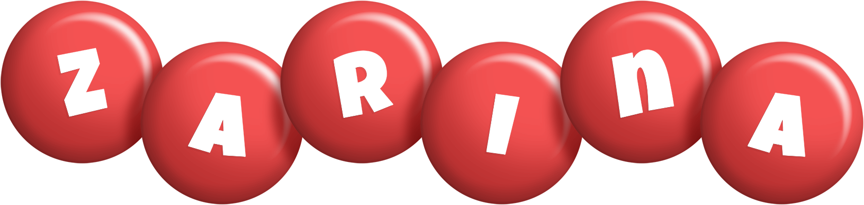 Zarina candy-red logo