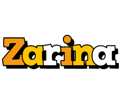 Zarina cartoon logo