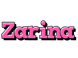 Zarina girlish logo