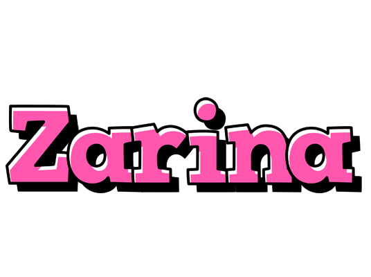 Zarina girlish logo