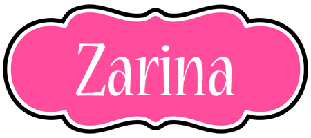 Zarina invitation logo