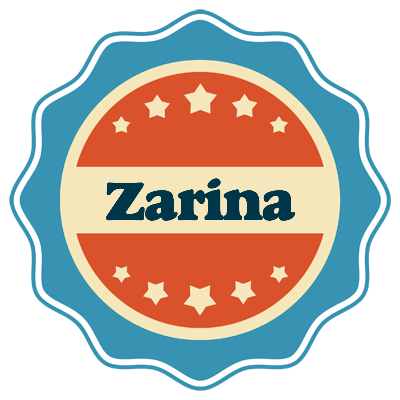 Zarina labels logo