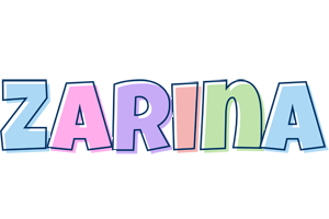 Zarina pastel logo