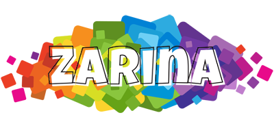 Zarina pixels logo