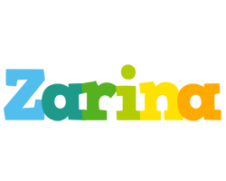 Zarina rainbows logo