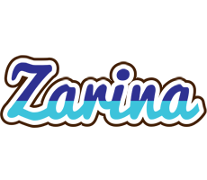 Zarina raining logo