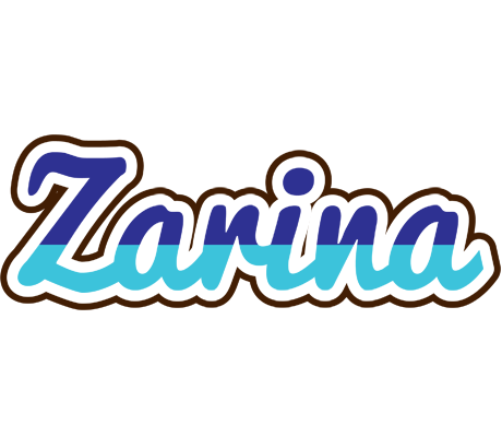 Zarina raining logo