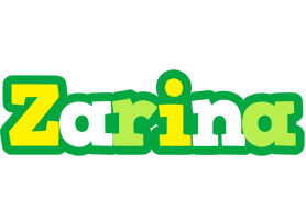 Zarina soccer logo