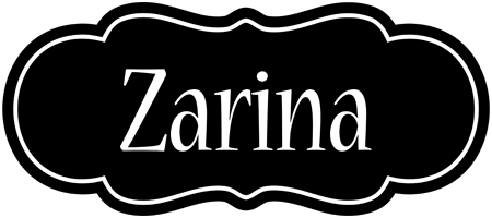 Zarina welcome logo