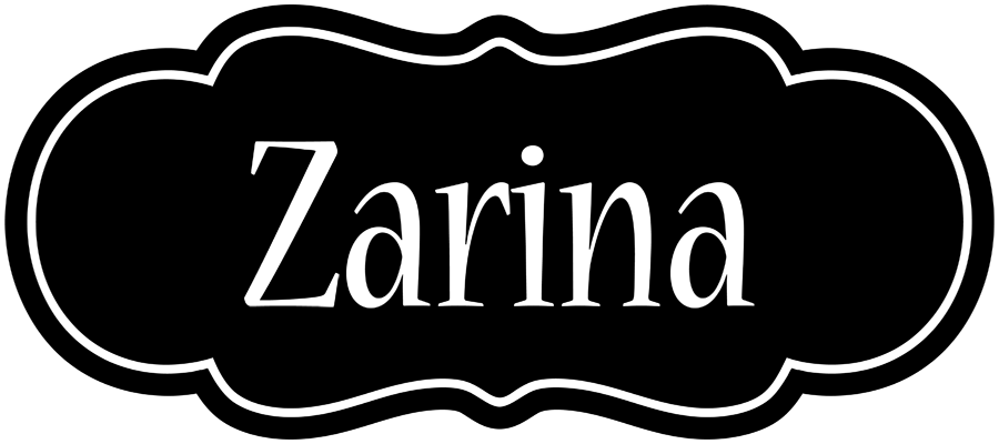 Zarina welcome logo