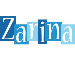 Zarina winter logo