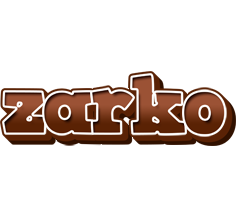 Zarko brownie logo