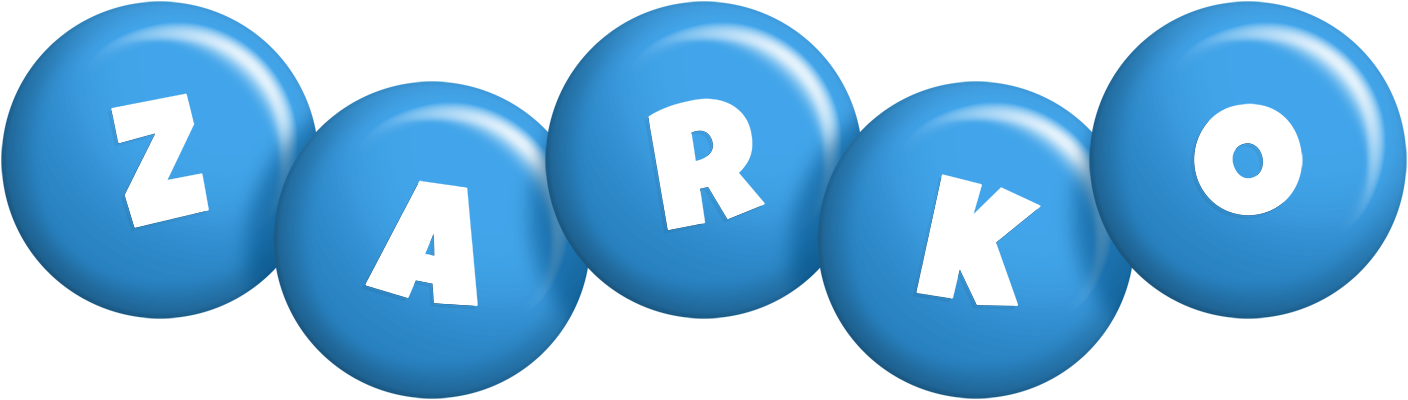 Zarko candy-blue logo