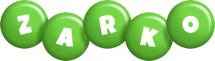 Zarko candy-green logo