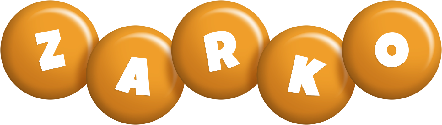 Zarko candy-orange logo